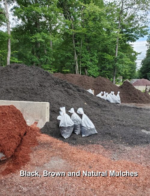 Black Mulch, Brown Mulch, Natural Mulch